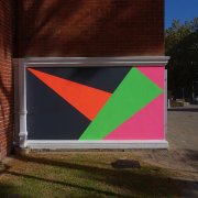 Snow, 2016, Acryl auf Wand, Perth Insitute of Contemporary Arts, WA
